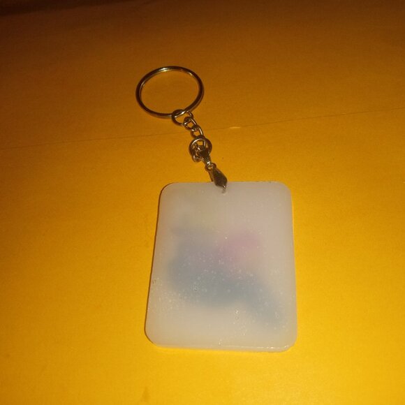 Handmade Mario Kart Princess Peach Keychain - Picture 2 of 2